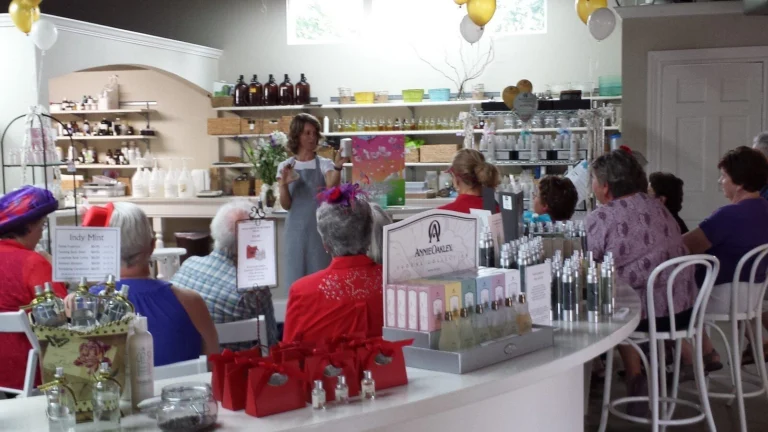 annie oakley perfumery tour 768x432