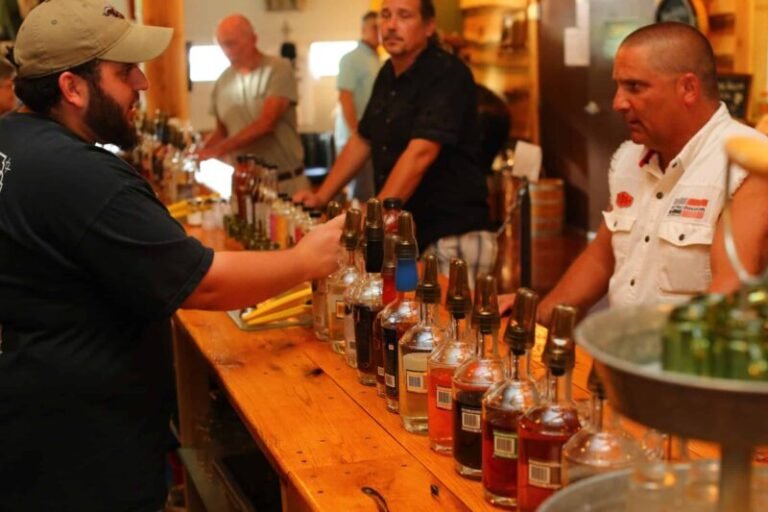 bear wallow distillery tasting 768x512