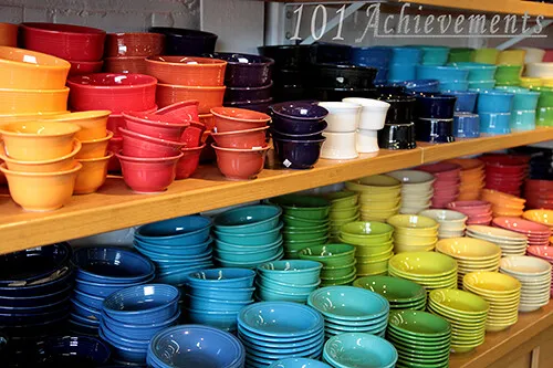 fiestaware factory tour