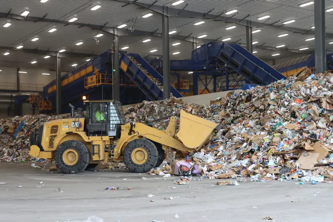 rumpke landfill recycling tour