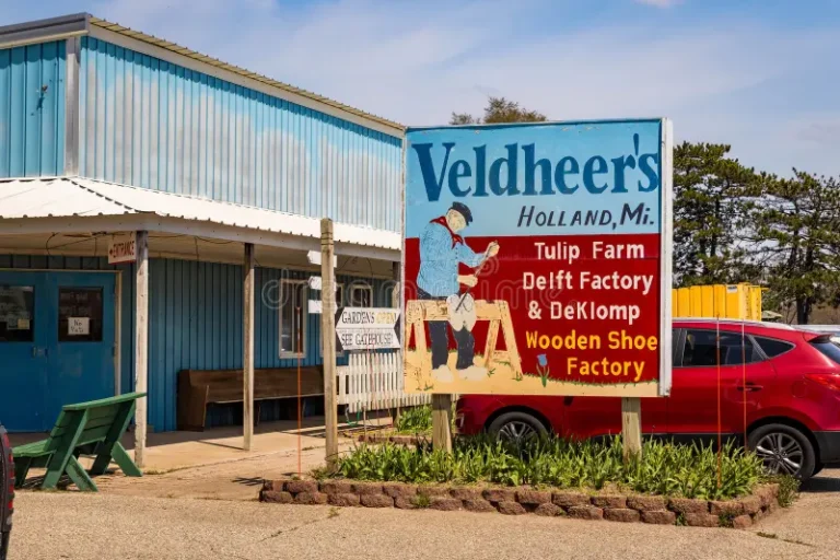 tour veldheers tulip farm wooden shoe factory 768x512