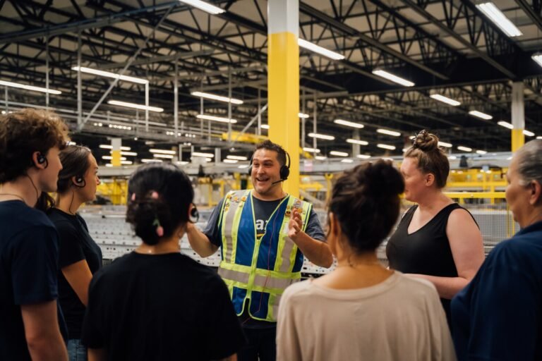 BDL4 Amazon Fulfillment Center tour 768x512