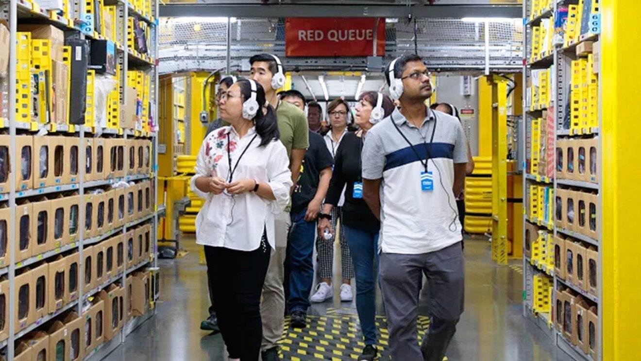 Amazon Fulfillment Center Tour (SAN3) — San Bernardino, California