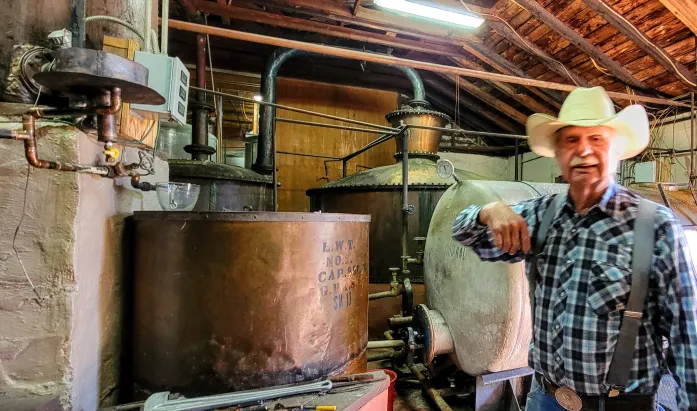 belmont farm distillery tour