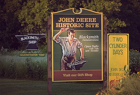 john deere historic site tour