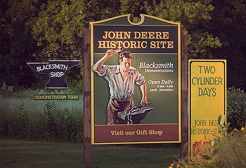 john deere historic site tour