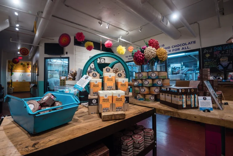 Factory Tours in Massachusetts 28 taza chocolate factory store 768x513