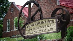 watkins woolen mill tour