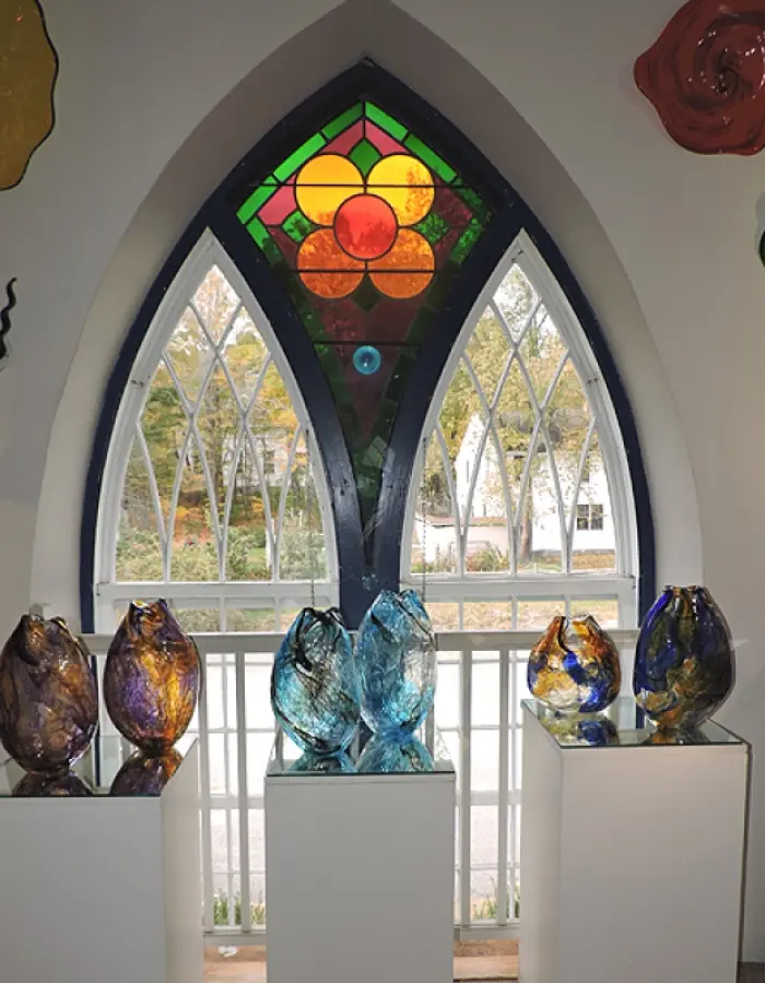 greenwood glass studio tour