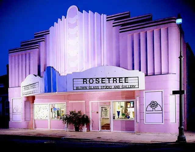 rosetree blown glass studio