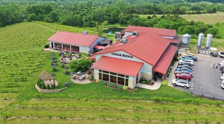 Factory Tours in Iowa 5 cedar ridge winery distillery 768x427