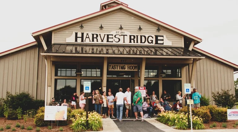 harvest ridge winery tasting production tour 768x427