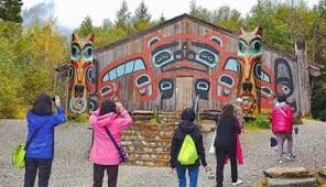 saxman totem park carving shed tour